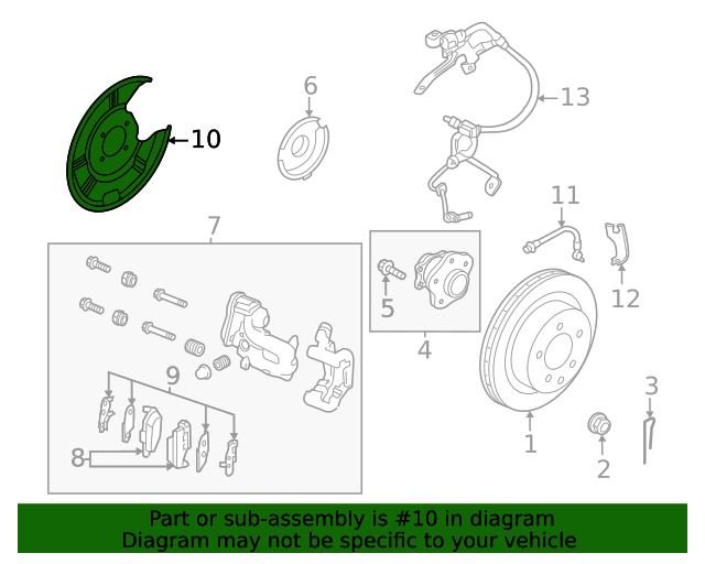 2021 Nissan Rogue Splash Shield 441616RA0A QuirkParts