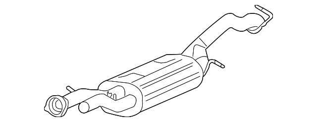 Exhaust Muffler Assembly - GM (10398386)