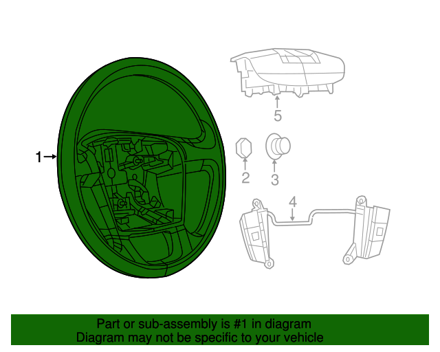 20222024 Ram Steering Wheel 7EA83LXHAA Mopar Parts Canada