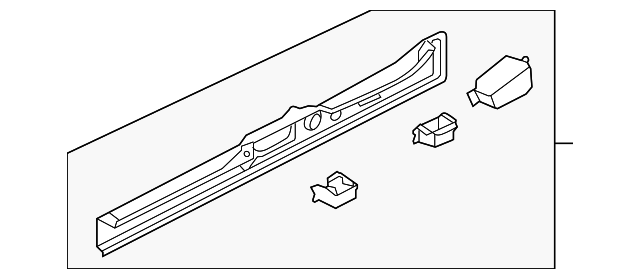 Inner Rocker - Volkswagen (7L0-801-252-F)