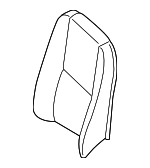 00091405009J55 - : Seat Back Cover for Mercedes-Benz: Sprinter 2500, Sprinter 3500 Image