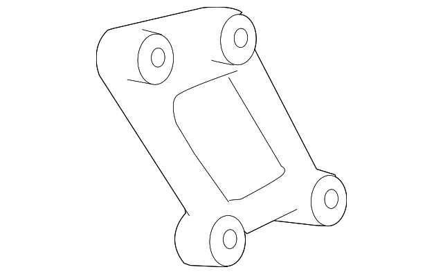 Passenger Side Engine Mount Bracket - GM (10345238)