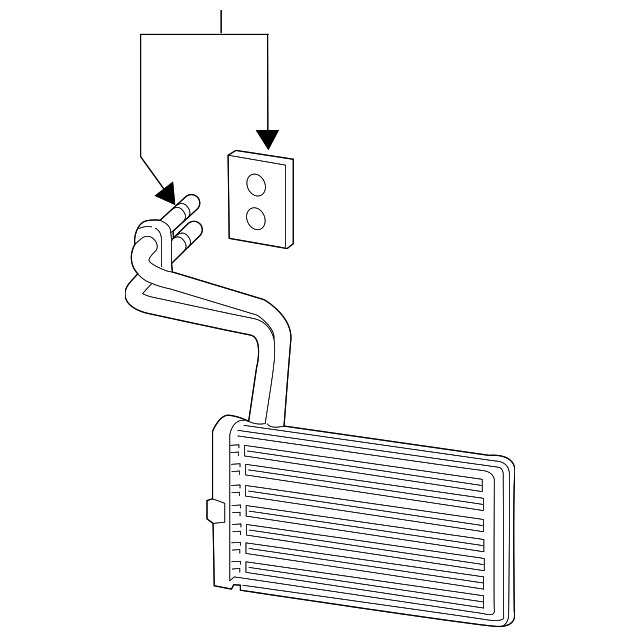 20162023 Toyota Heater Core 8710704070 Toyota Parts Center