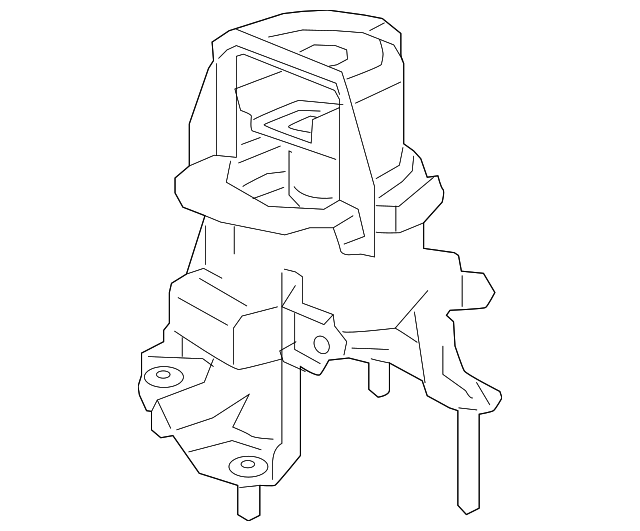 Toyota AVANZA 1.5 2007-Up Transmission Engine Mount Support 12371-BZ051