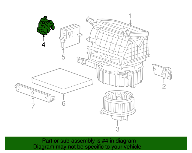 2009-2020 Acura Adjust Motor 79350-TK8-A41 | OEM Parts Online