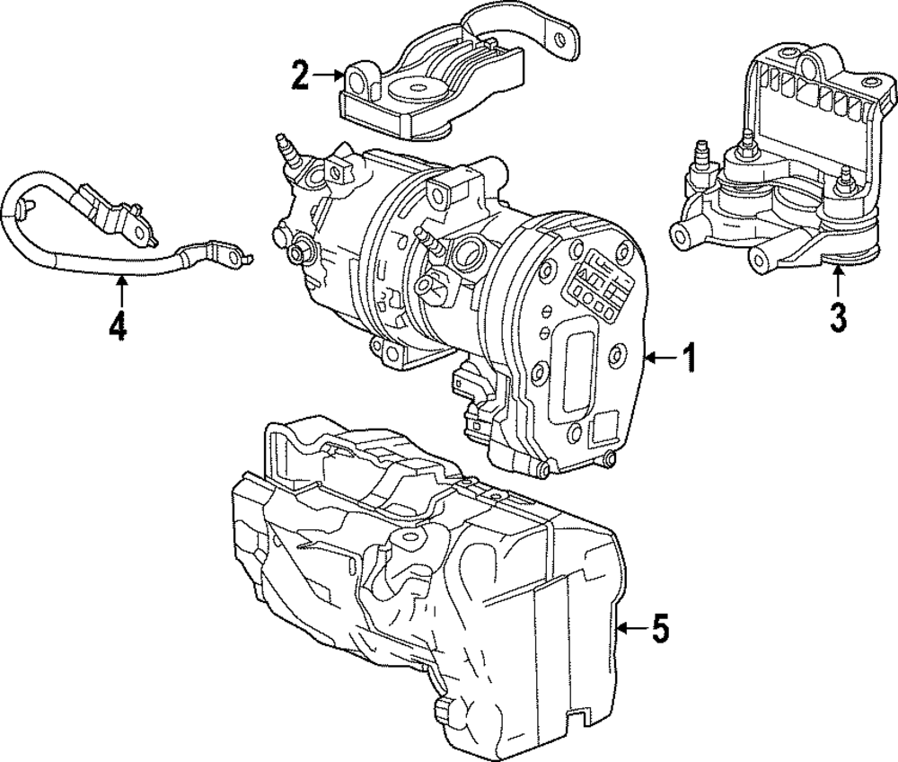 F (S)Compressor Kit - GM (87846115)
