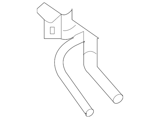 21636-3KA0A Automatic Transmission Hose Nissan Genuine 21636-3KA0A Automatic Transmission Hose Nissan Genuine