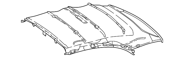 238-770-15-00-64-8U74 - Headliner 2018-2023 Mercedes-Benz  