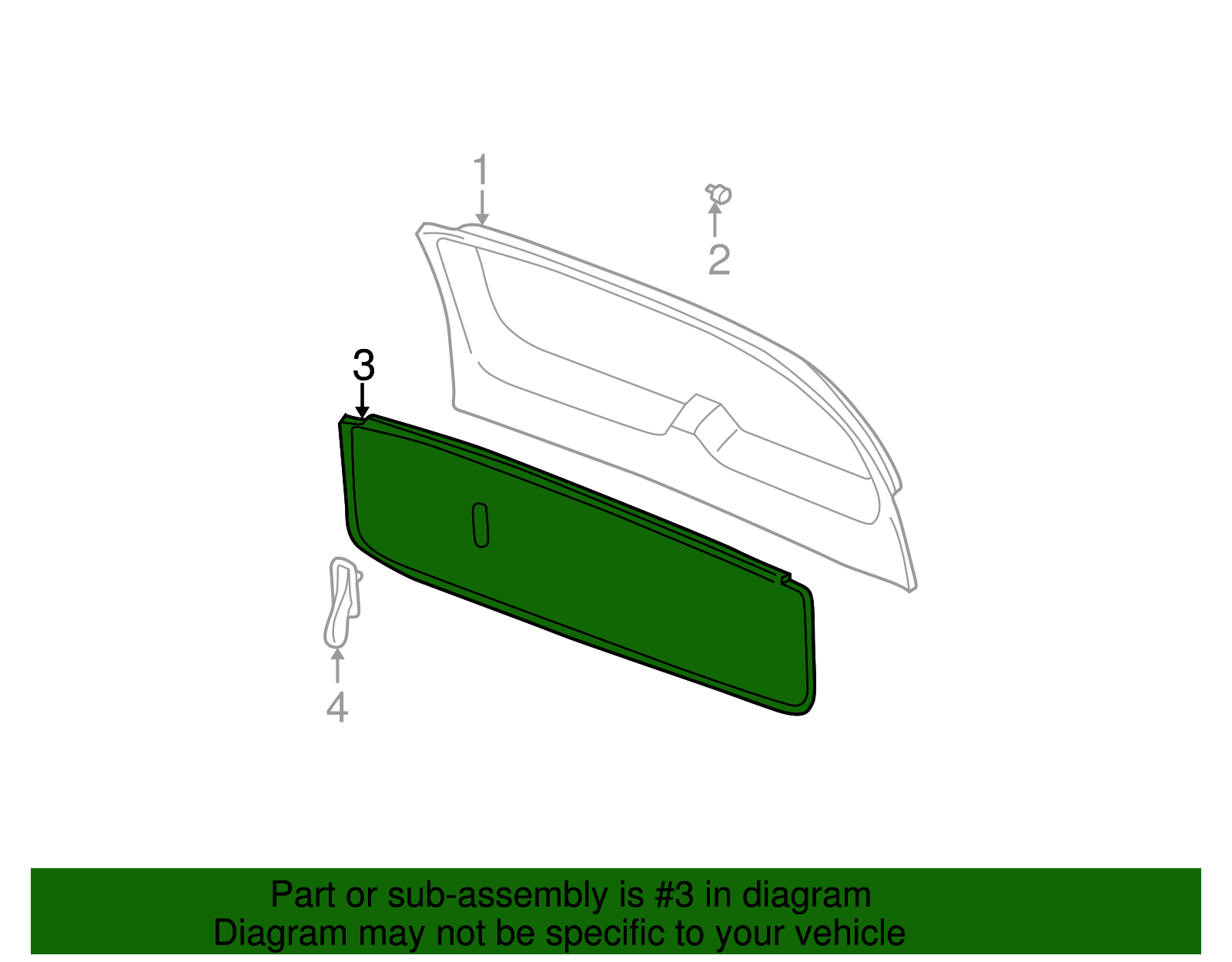 Lower Panel - GM (88892911)