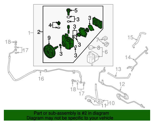 20072012 Mazda CX7 Power Steering Pump EG2132600R0B
