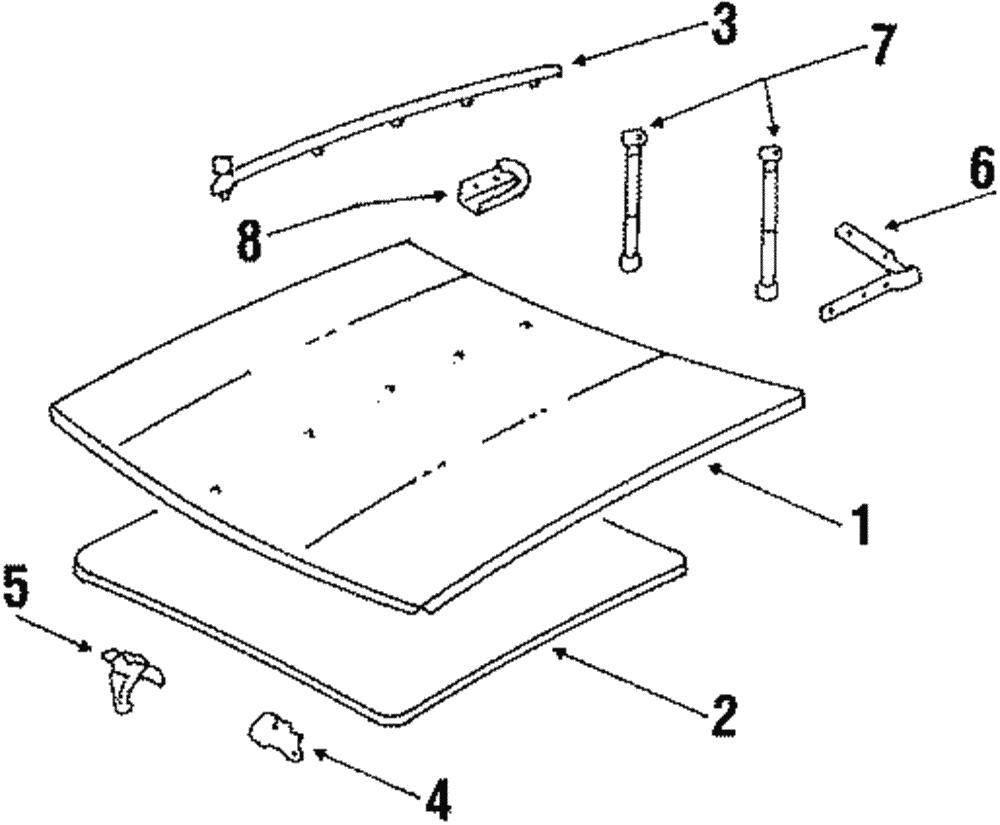 Hood Kit - GM (12374490)
