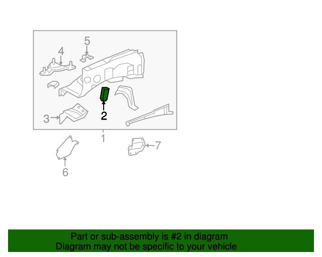 03 21 Toyota Bracket 0c010 Totoyotaparts