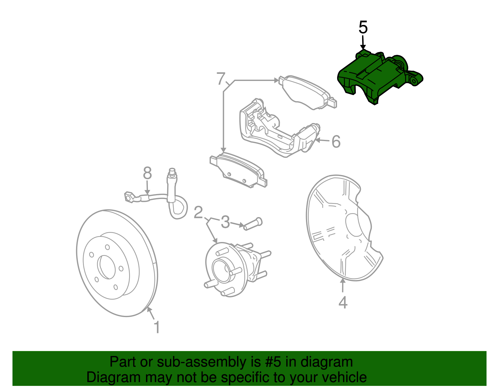 Caliper - GM (19354124)