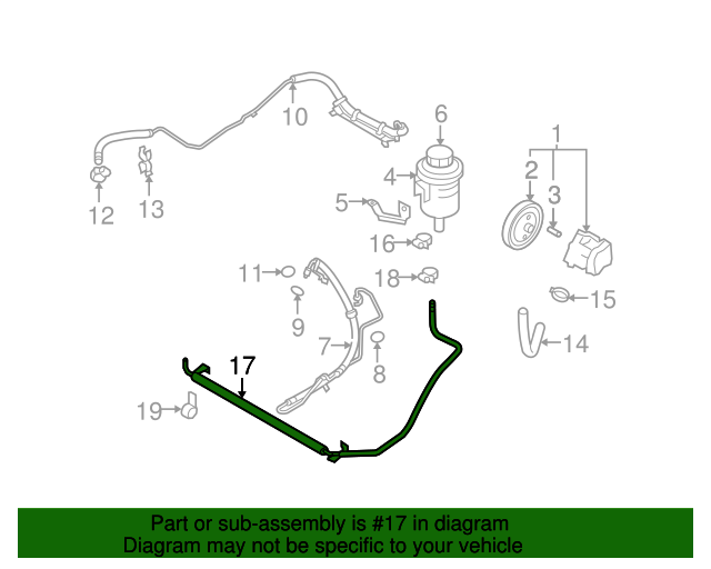 31360812 Power Steering Cooler 20072014 Volvo XC90 Volvo OEM