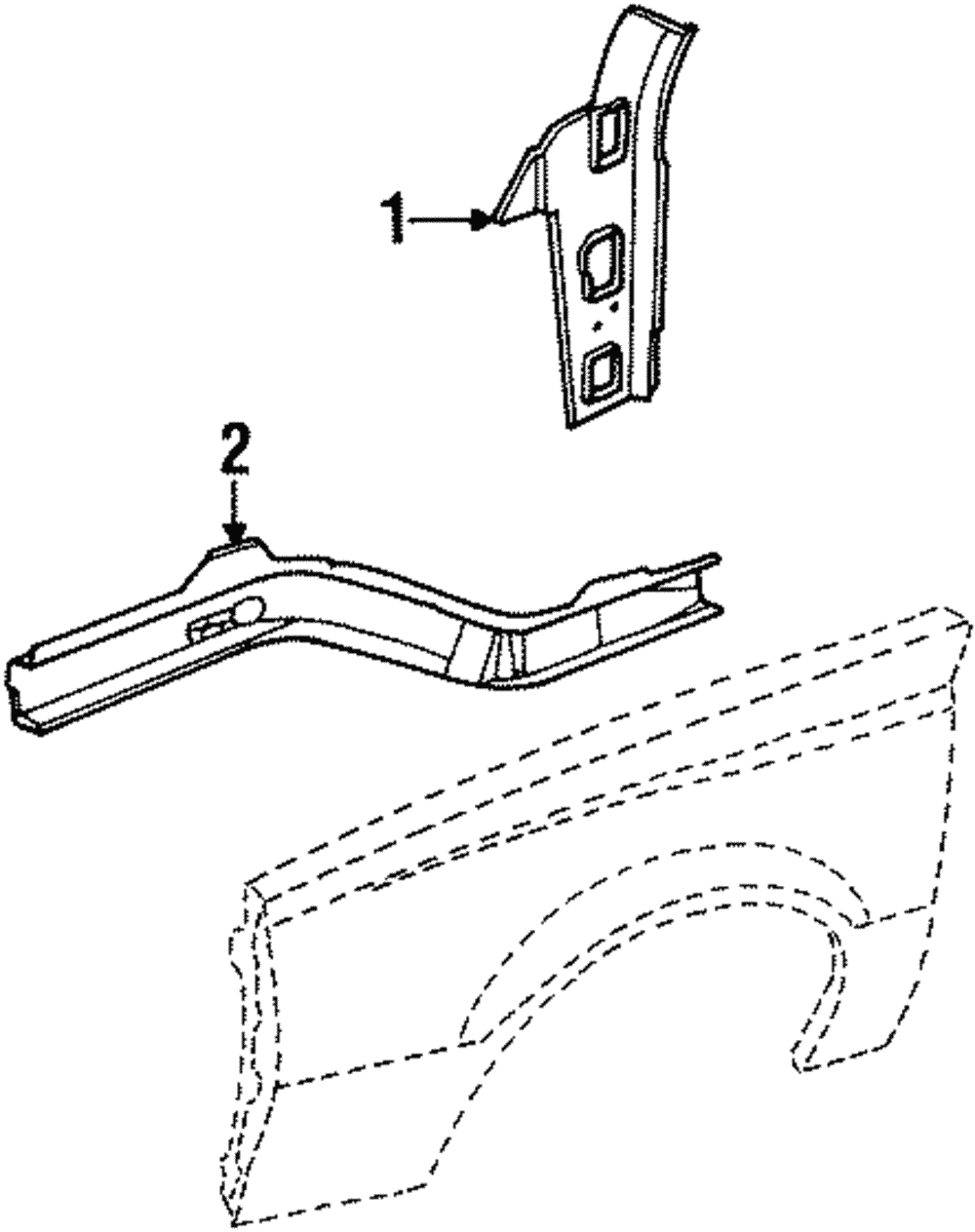 Rear Panel - GM (20584097)