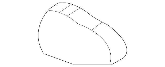 Rear Seat Belt Bolt Cover - GM (88978733)