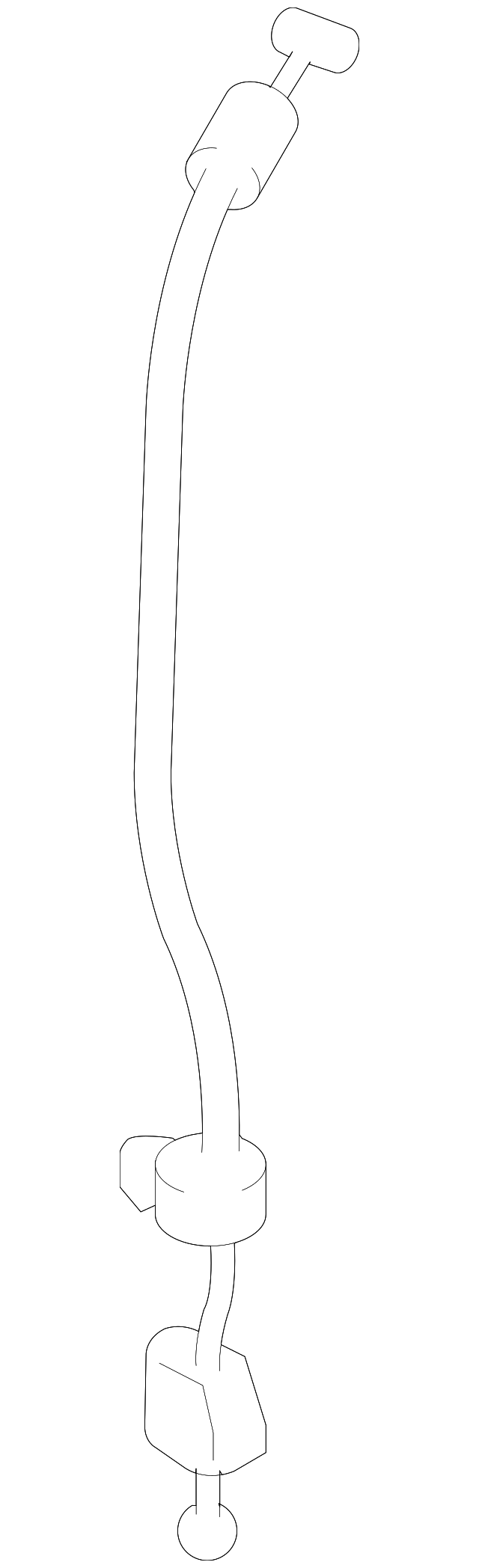 20032008 Honda Pilot Cable A, R Rear Seat Reclining Lever 82234S9V