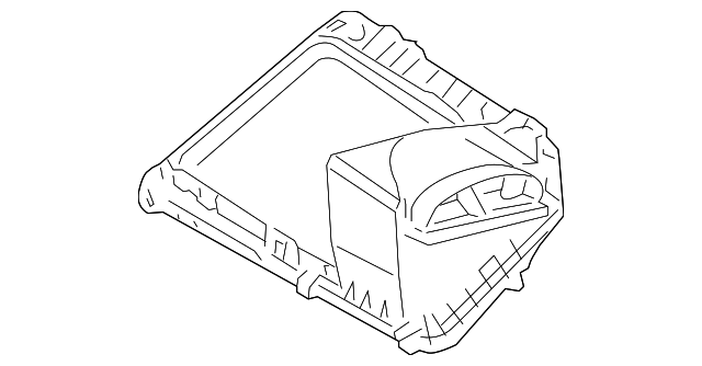 Air Cleaner Upper Housing - Buick (25786491)