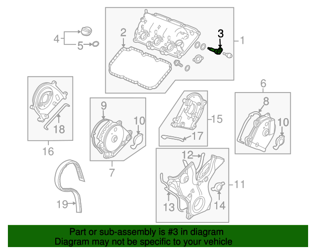 Genuine PCV Valve for 20032024 Acura Part 17130RCAA02 Curry Acura