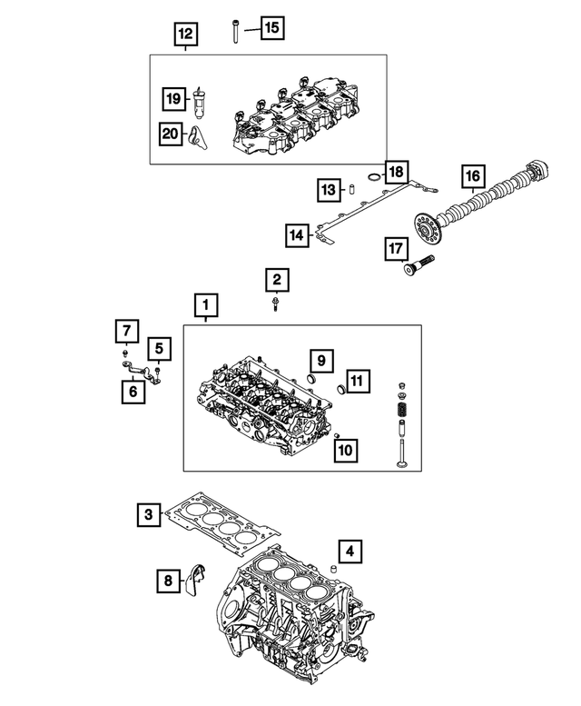 2019-2024 Mopar Gasket 68440279AA | My Mopar Parts