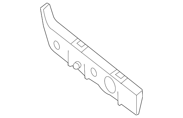 Genuine OEM Nissan 85222-EA500 Right Rear Bumper Bracket 2005-2012 Pathfinder