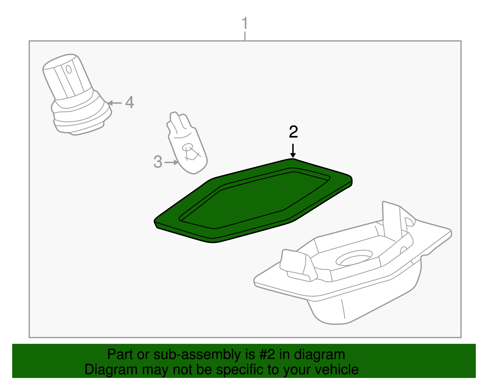 Gasket - Ford (YL8Z-13568-AA)