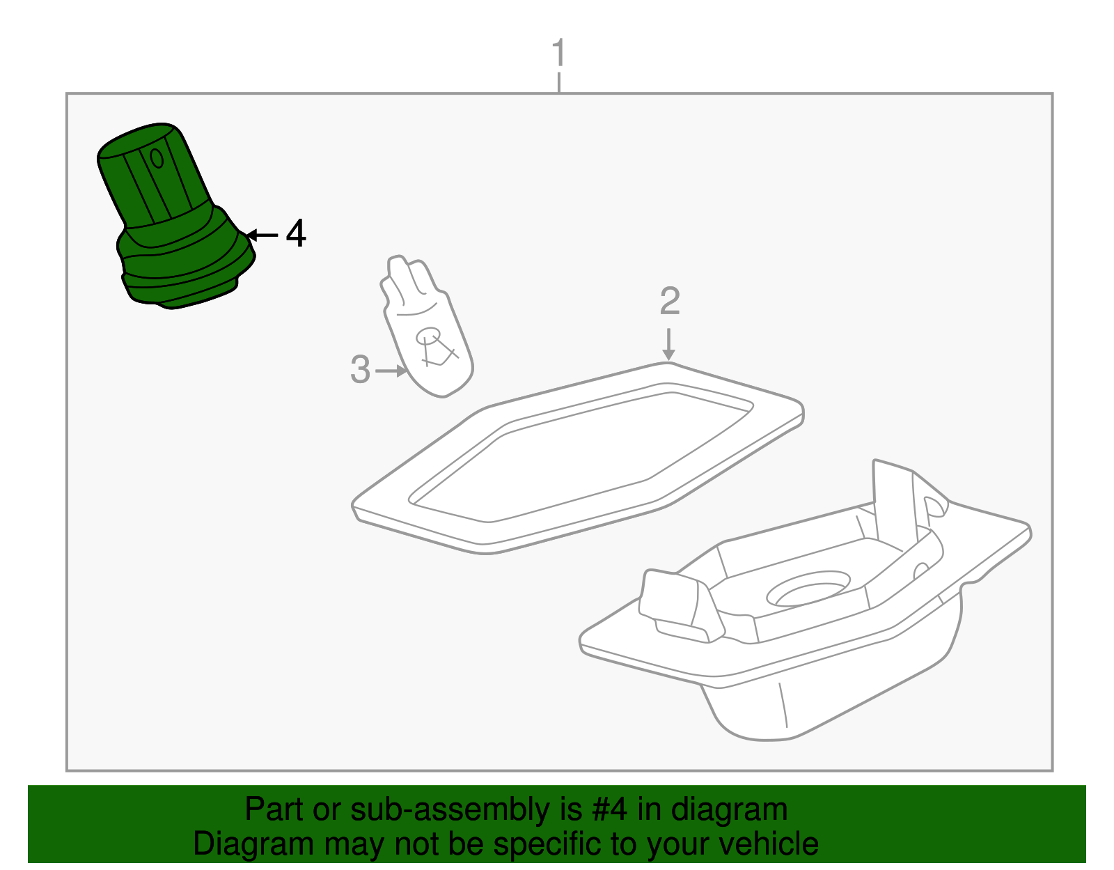 Socket - Ford (YL8Z-13411-CA)