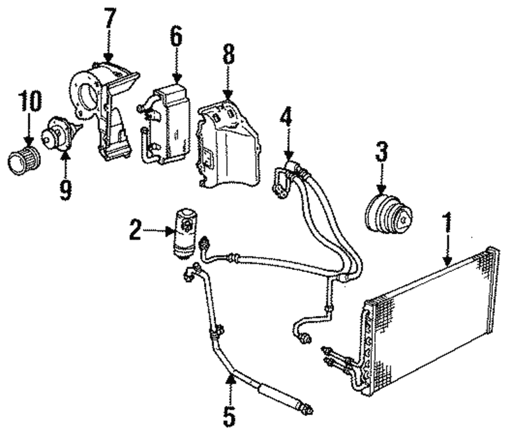 A/C Compressor - GM (89018807)