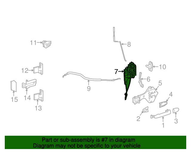 906-720-21-35 - Lock Assembly 2010-2018 Mercedes-Benz | Mercedes