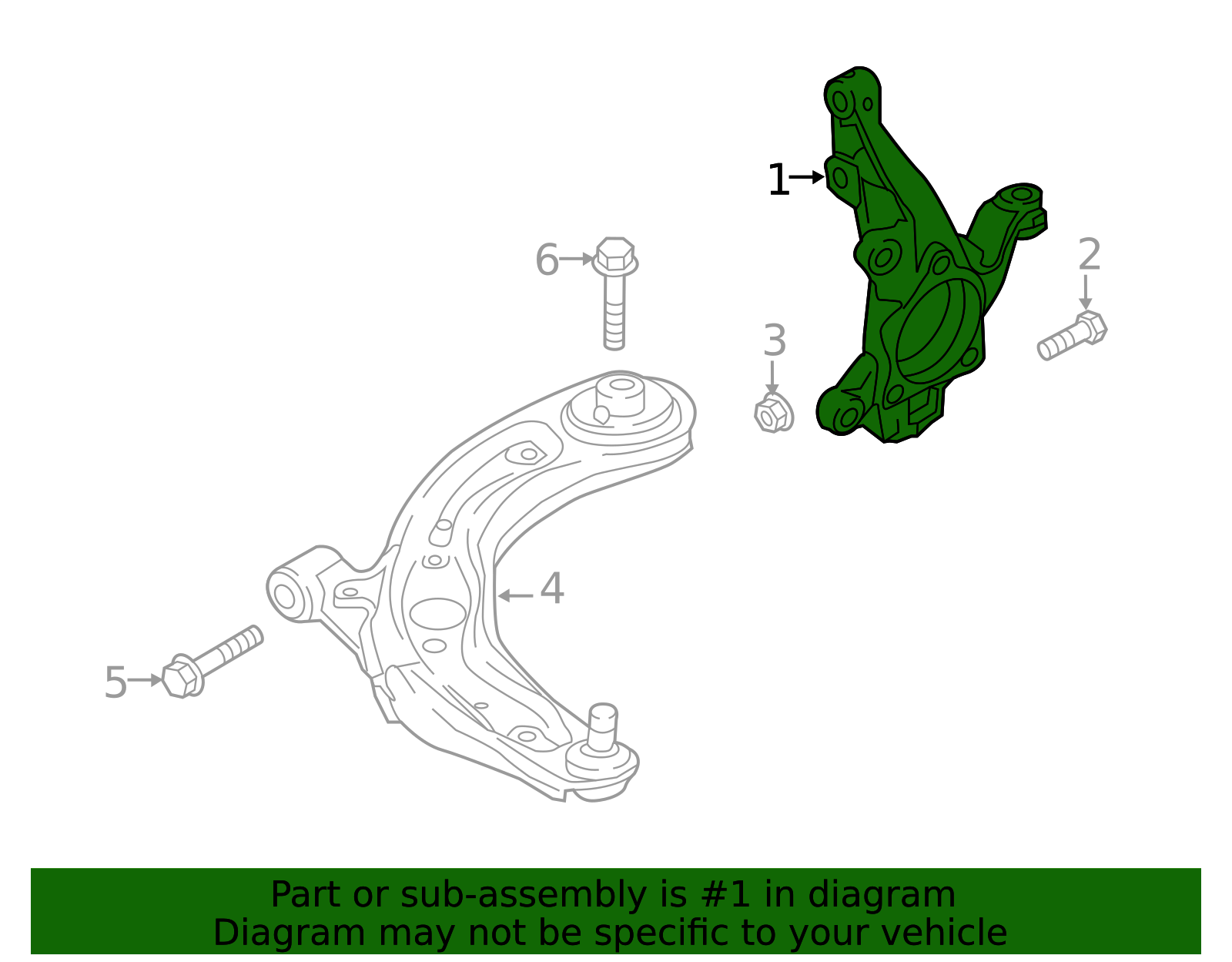 Knuckle - Scion (43211-WB002)