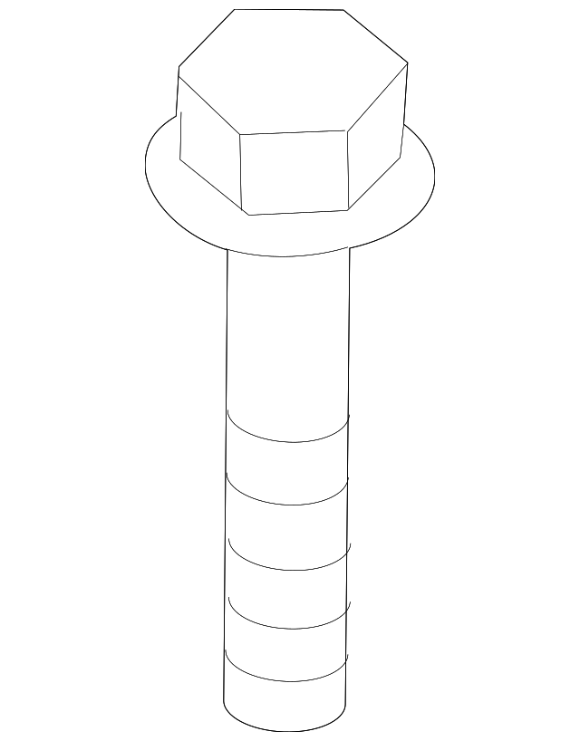 Lower Control Arm Rear Bolt - Scion (90118-WBC20)