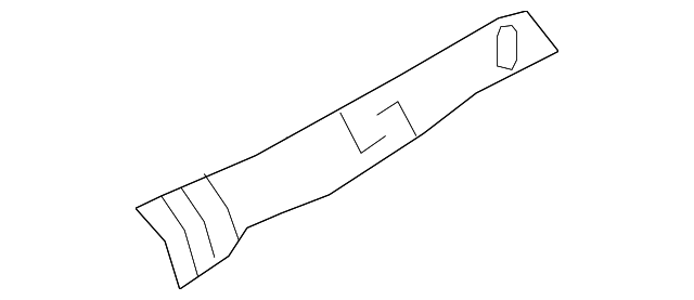 2008-2015 Nissan Heat Shield 74758-JM00A | Nissan Parts Plus