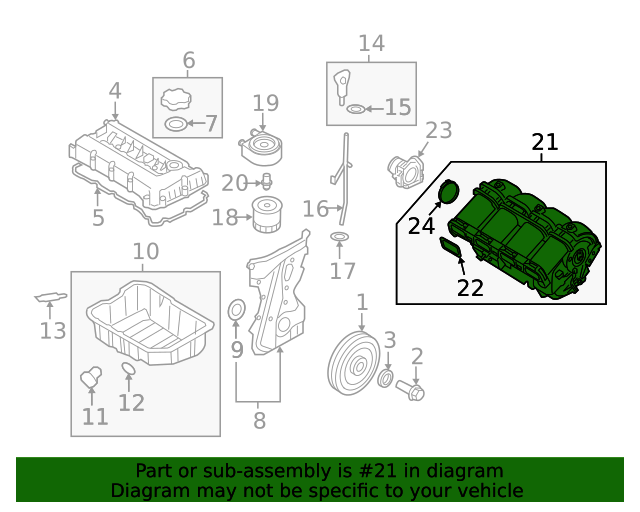 283102G700 Intake Manifold 20112016 Kia World Kia