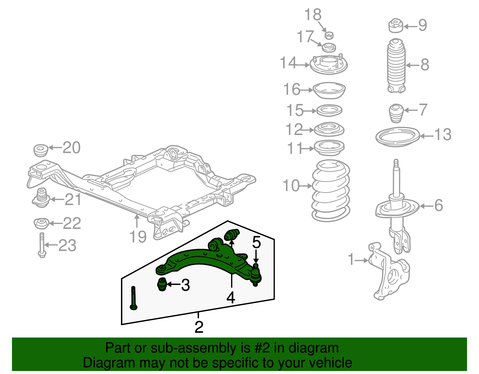 Lower Control Arm - GM (10393214)
