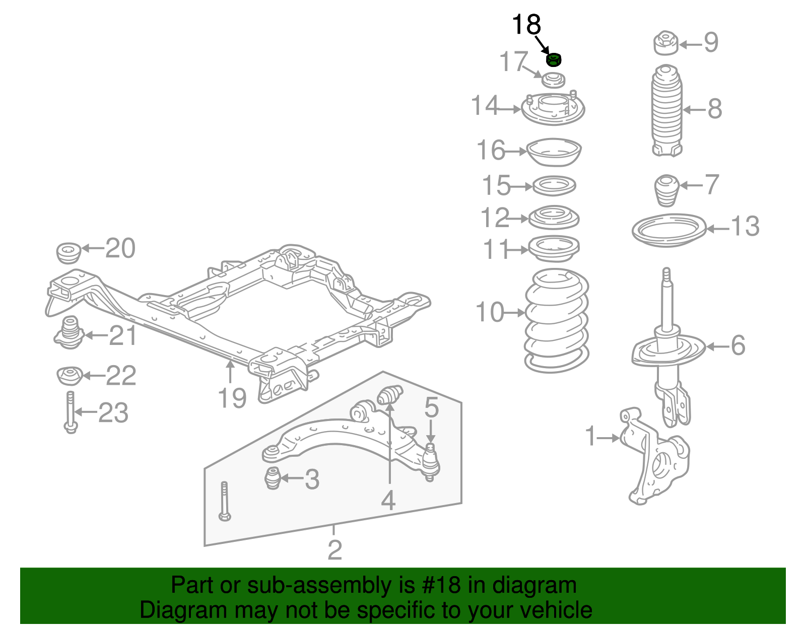 Multi-Purpose Nut - GM (11517996)