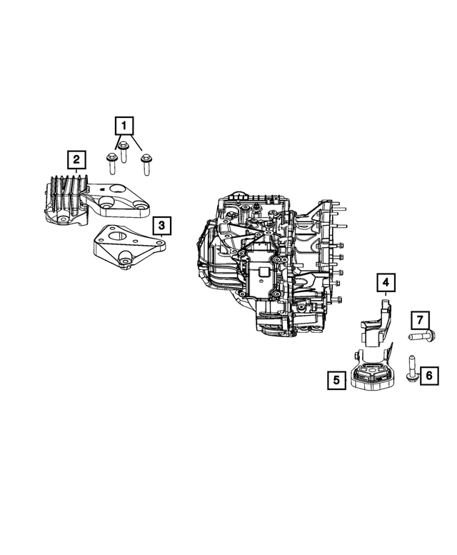 2014-2024 Ram Hex Flange Head Bolt 6510664AA | My Mopar Parts