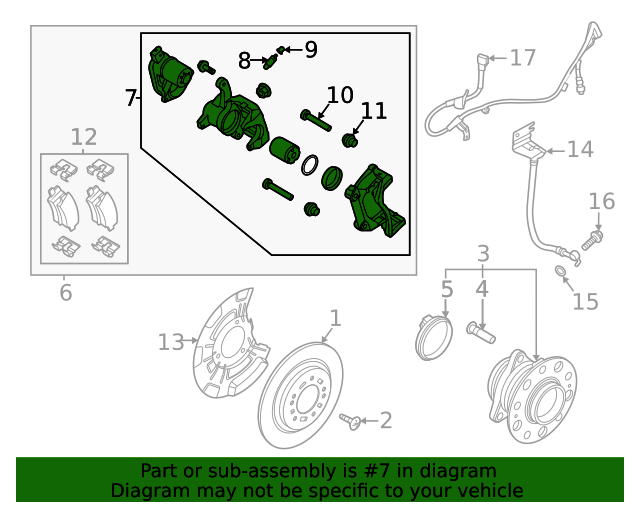 58310L1A05 Caliper 20212022 Kia K5 Kia.Parts Store