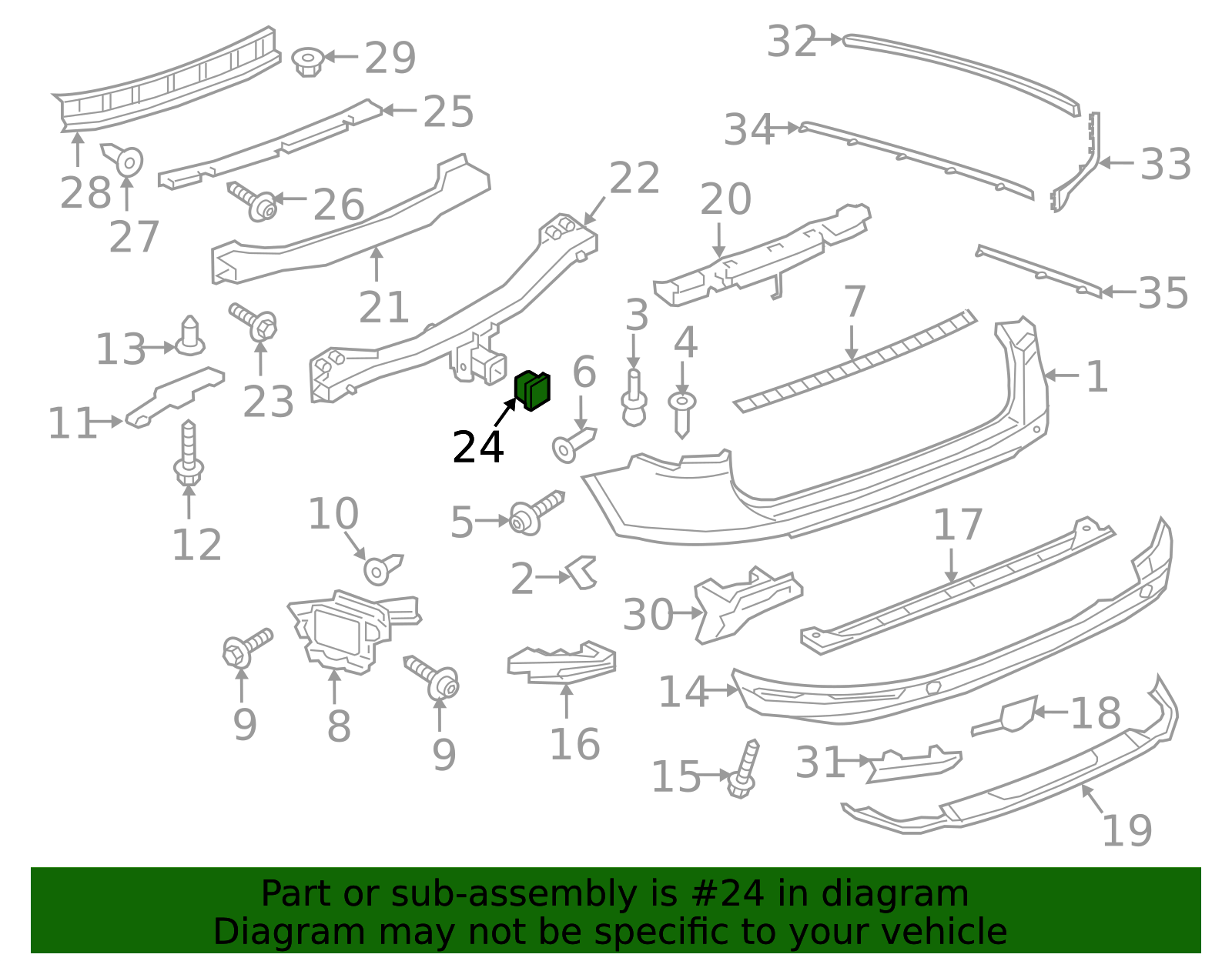 Impact Bar Plug - Volkswagen (7L0-803-593)