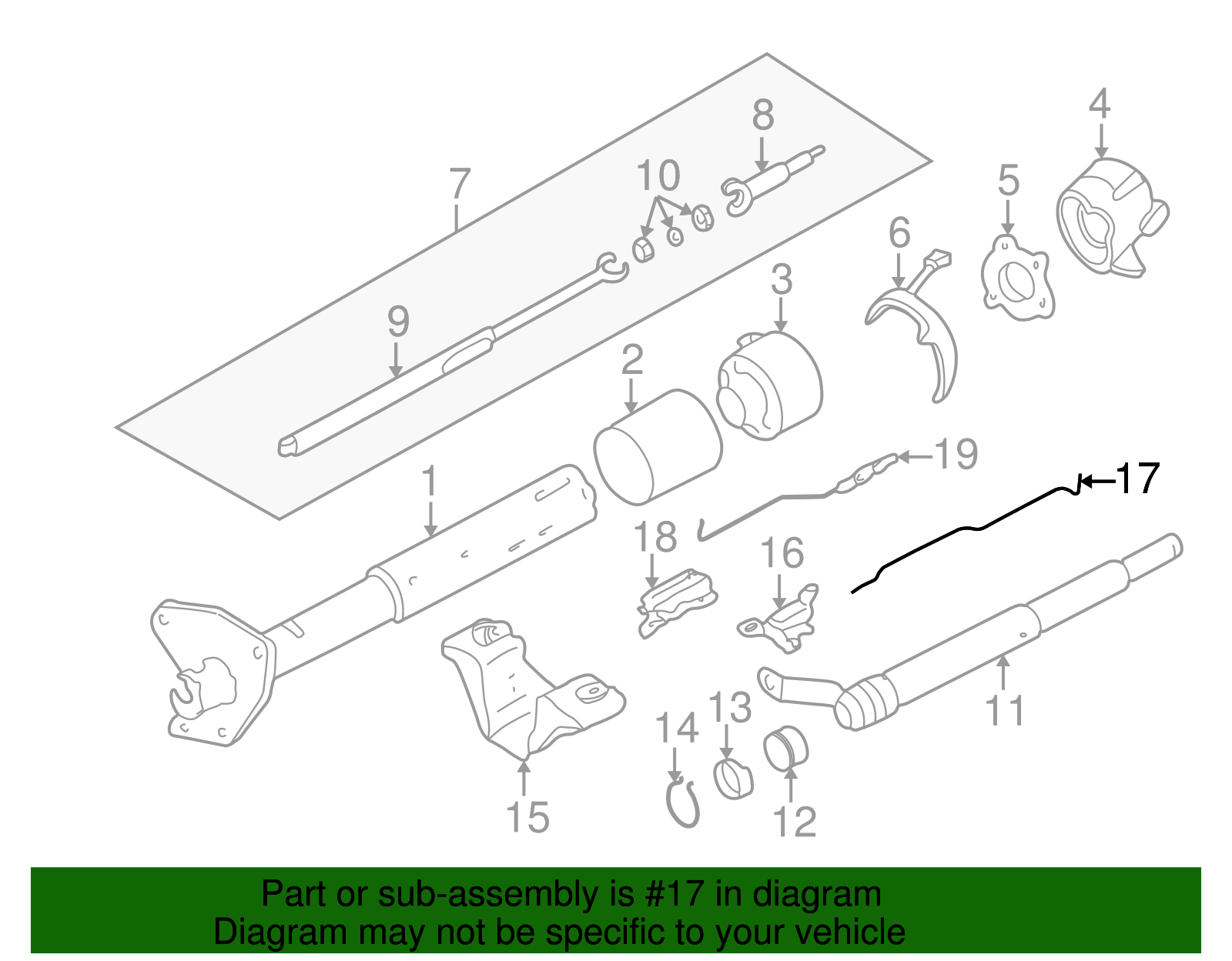 Actuator Rod - GM (7847151)