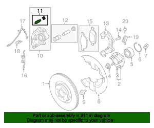 2012-2023 Ford Caliper Bleeder Screw CV6Z-2208-B AutoNationParts
