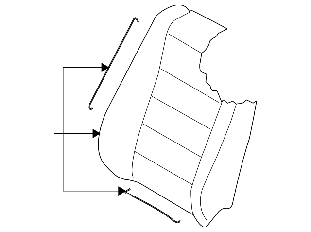 Seat Back Cover - Volkswagen (7L6-881-806-GT-XQF)