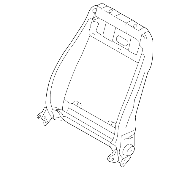 Seat Back Frame - Volkswagen (8E0-881-515-A)