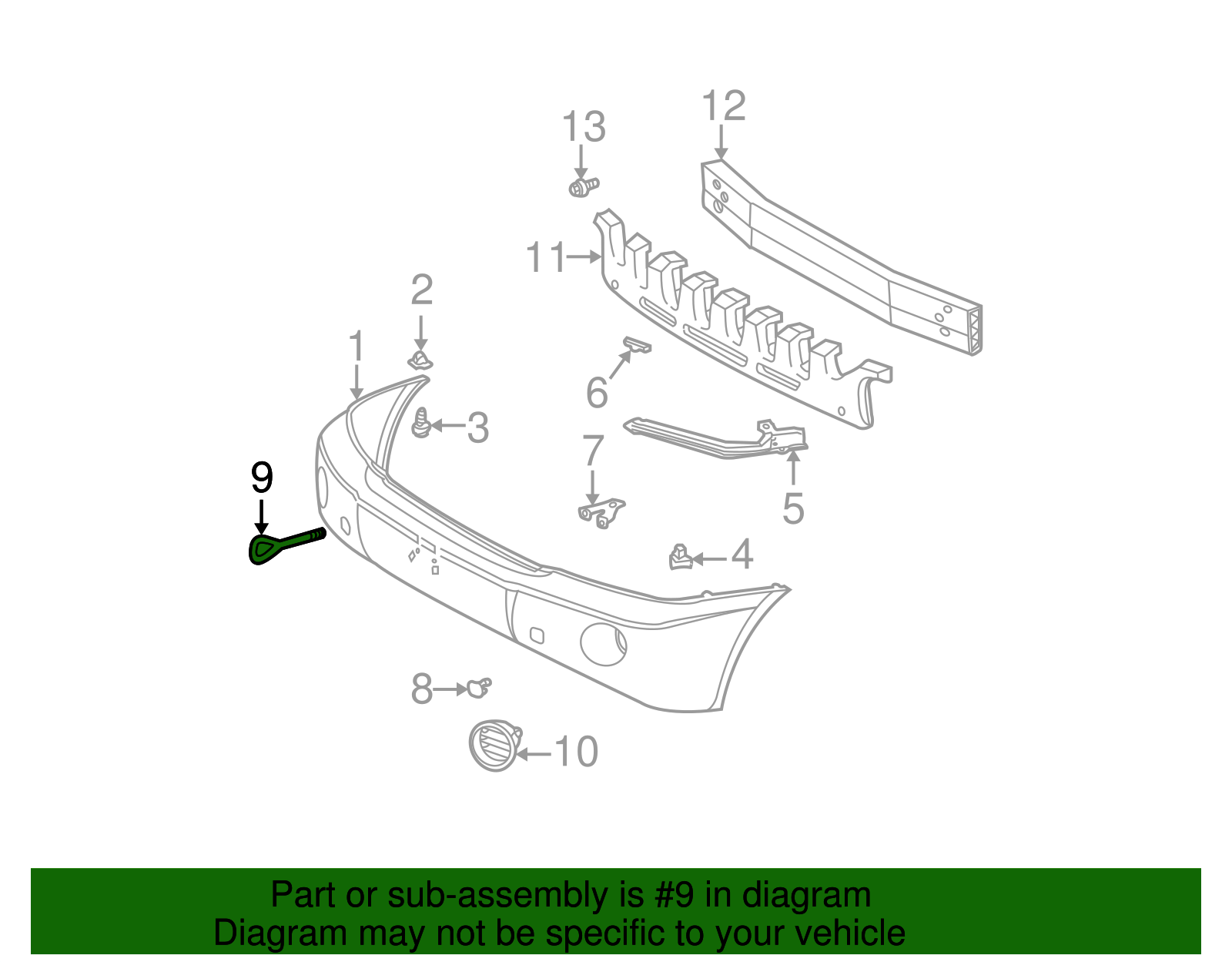 Tow Hook - Toyota (51961-44010)