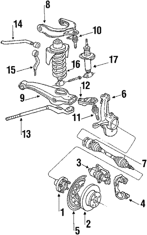 Front Brakes for 1987 Volkswagen Vanagon #0