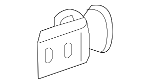 20519604 205-490-16-04 - Converter & Pipe Mount Bracket 2017-2023 Mercedes-Benz ...