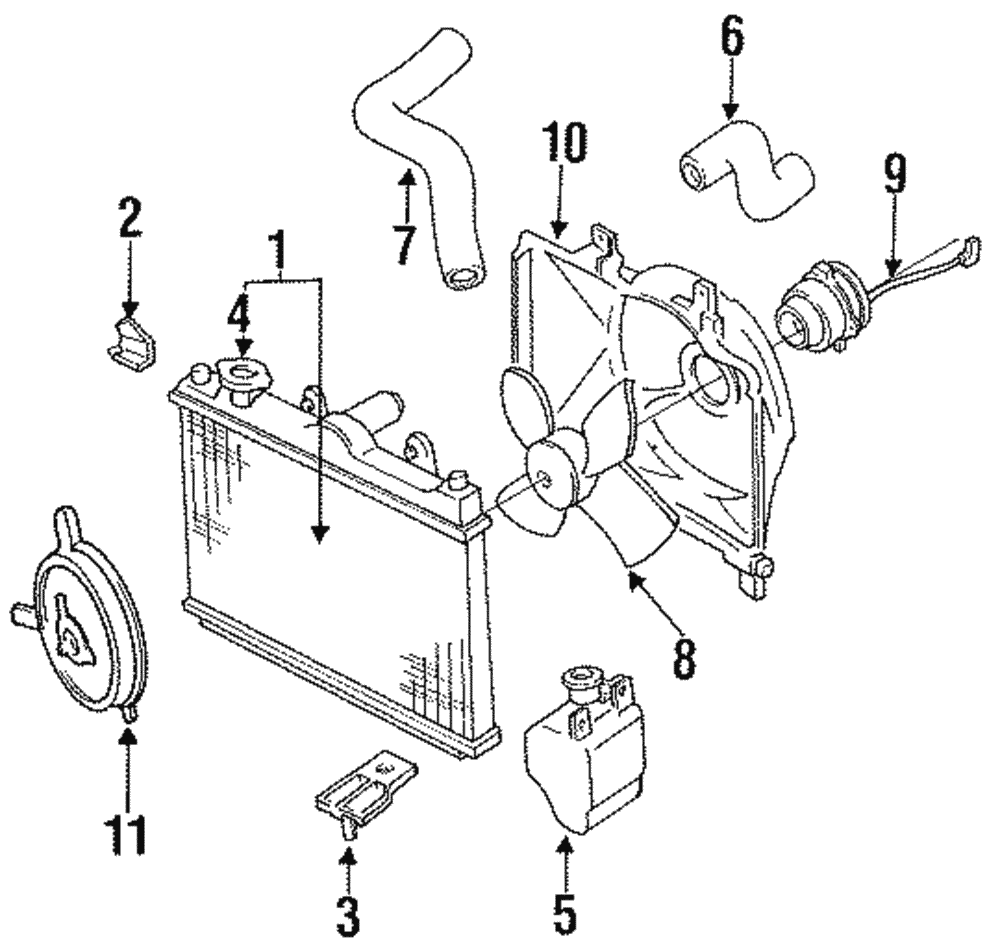 Fan Assembly - Ford (E9JY-19A805-A)