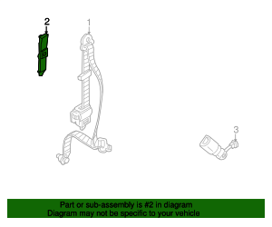 2007-2008 Hyundai Entourage Height Adjuster 88890-4D500 | QuirkParts