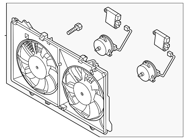 SH9H-15-025 - Fan Module - 2019 Mazda CX-5 | Werner Mazda Parts 