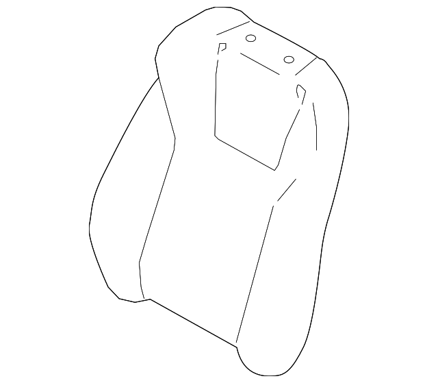 20182021 Subaru Crosstrek Seat Back Cover 64150FL030NG Subaru Parts