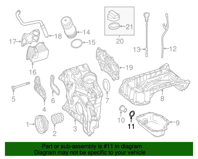 19852023 MercedesBenz Engine Oil Drain Plug Gasket 007603014106 MB